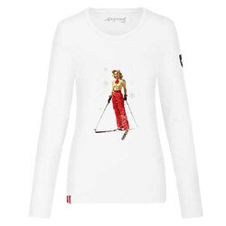 Almgwand Dachskofelalm Top Women's in White